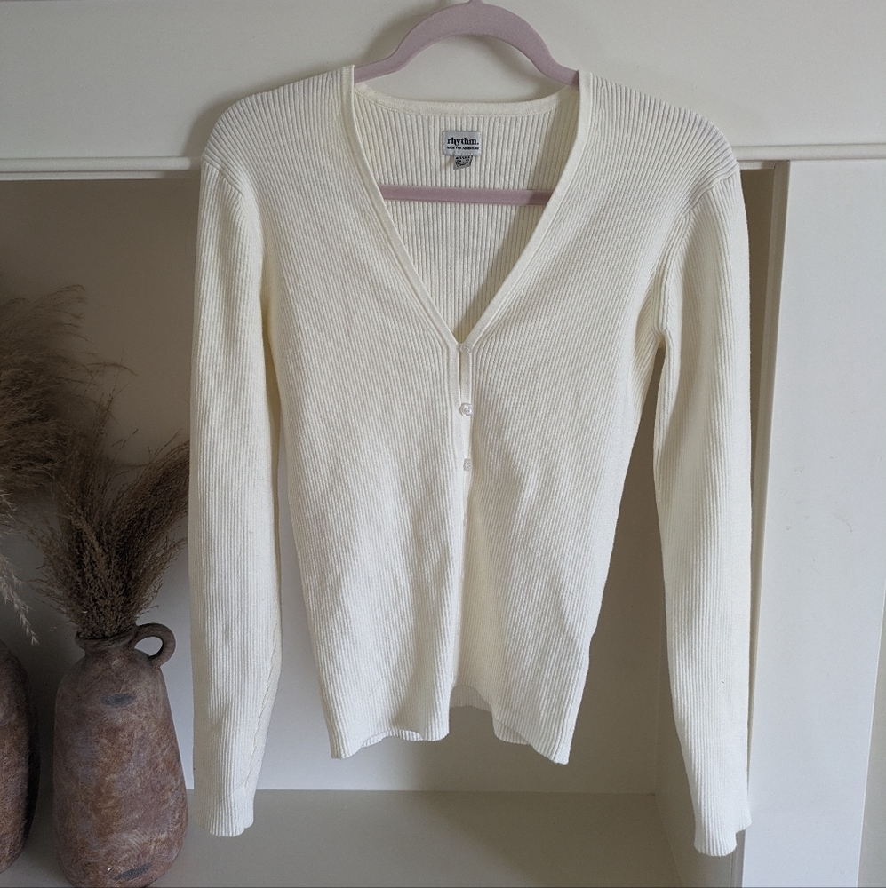 Rhythm Cream Sweater